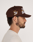 The Classic Snapback // Chocolate