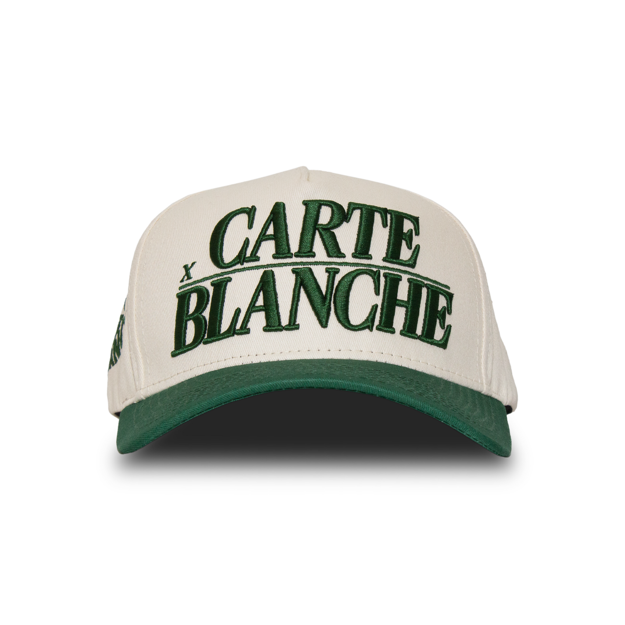 The Classic Snapback // Green & Créme