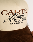 The Suede Athletic Club Snapback // Brown & Créme