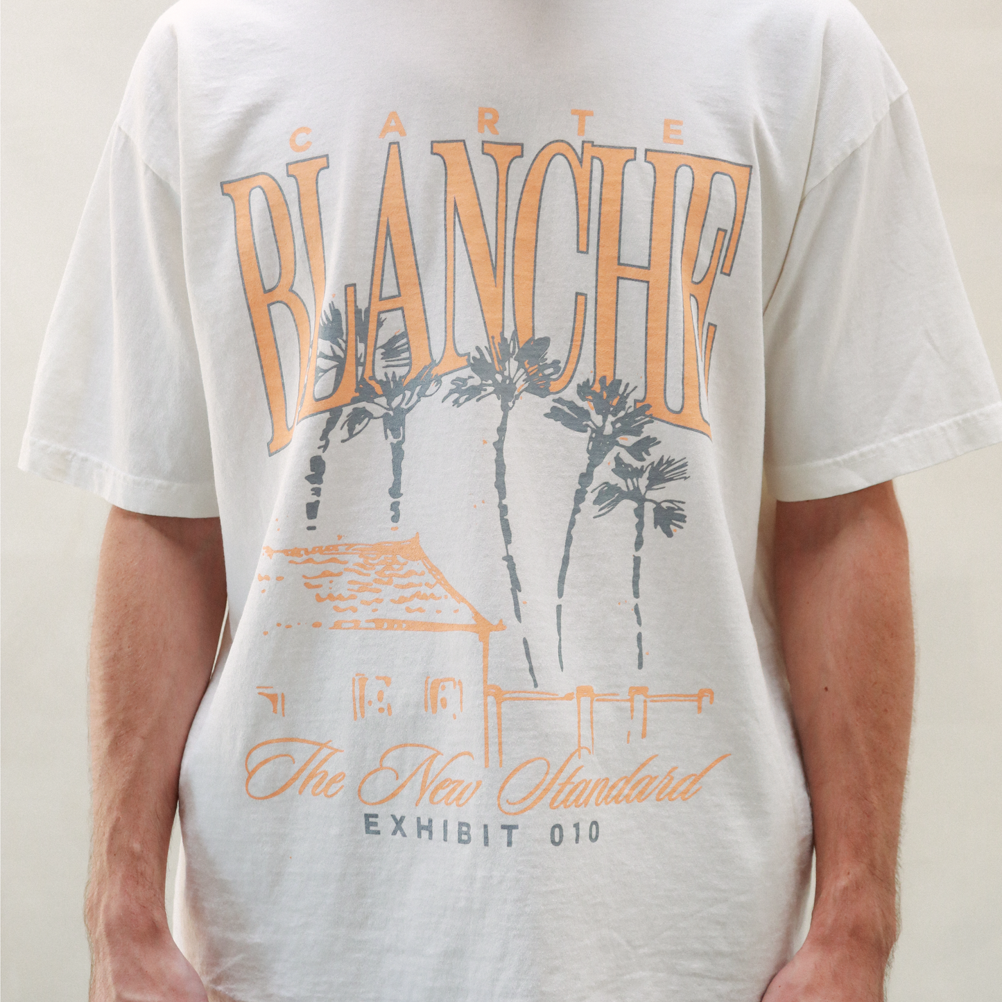 The Palm Tree Tee // Off White