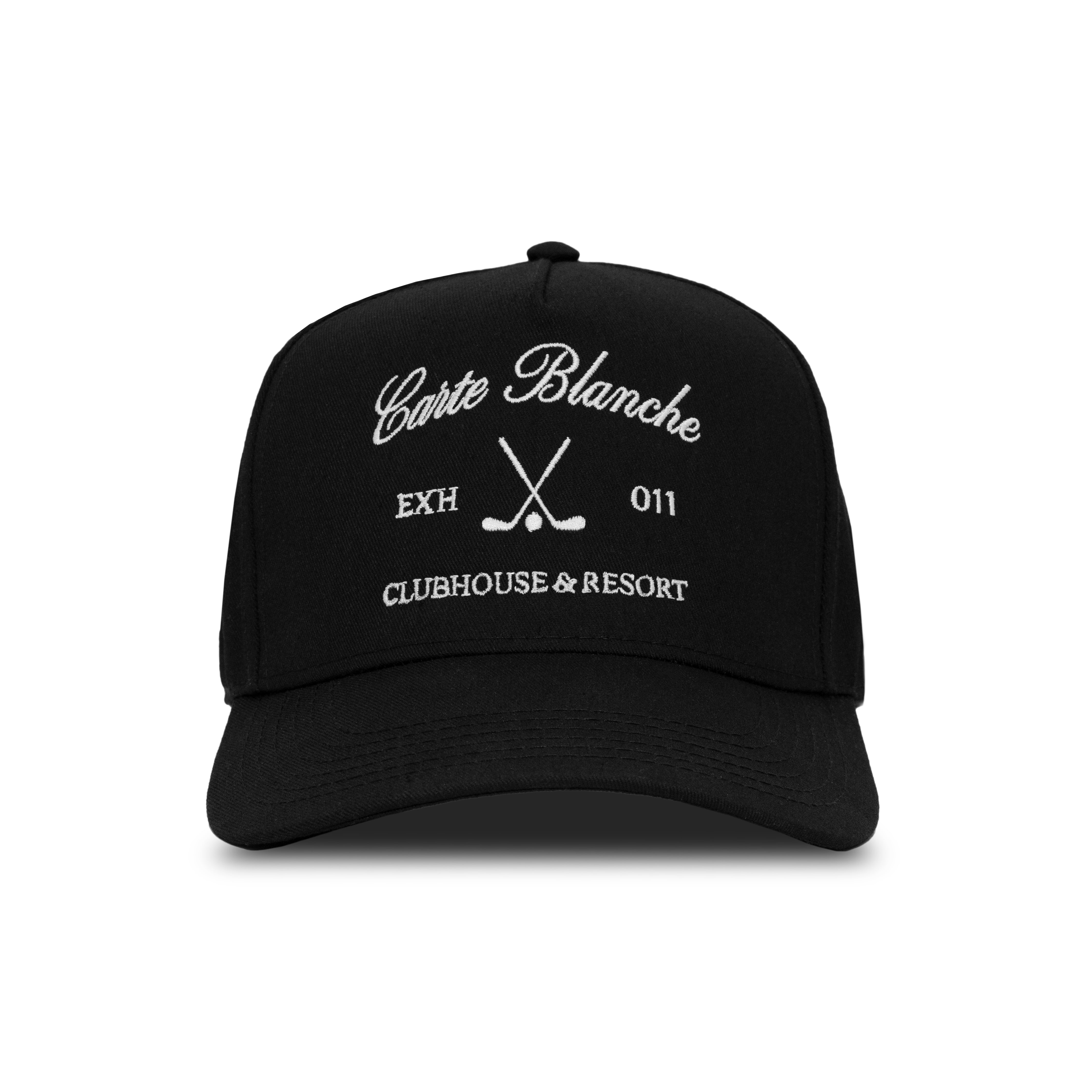 Clubhouse & Resort Snapback // Black