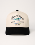 The Palm Tree Snapback // Black & Créme