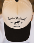 The Moose Snapback // Black & Créme