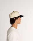 The Palm Tree Snapback // Black & Créme