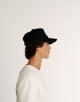 The Clubhouse Snapback //  Black