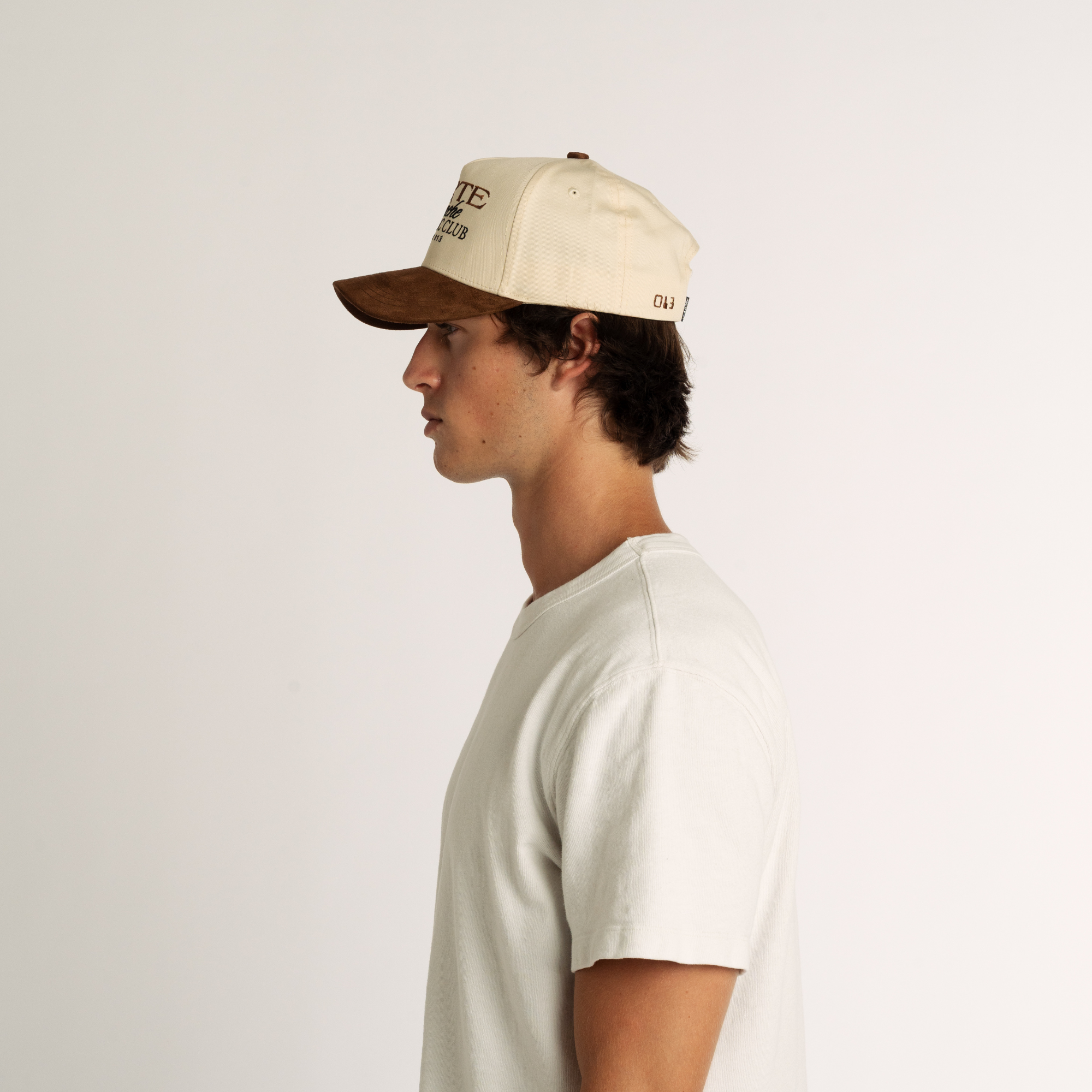 The Suede Athletic Club Snapback // Brown & Créme