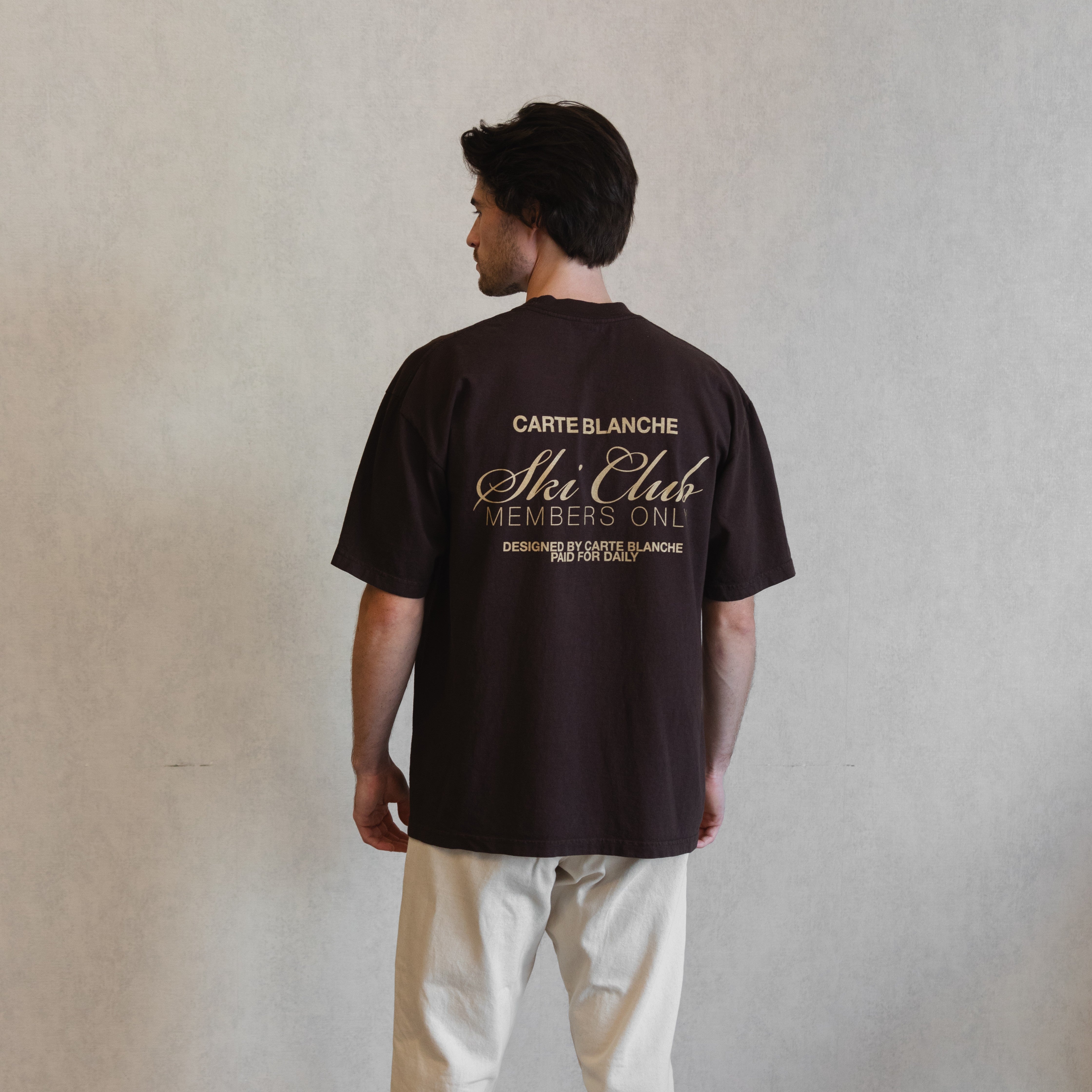 The Members Only Tee // Chocolate