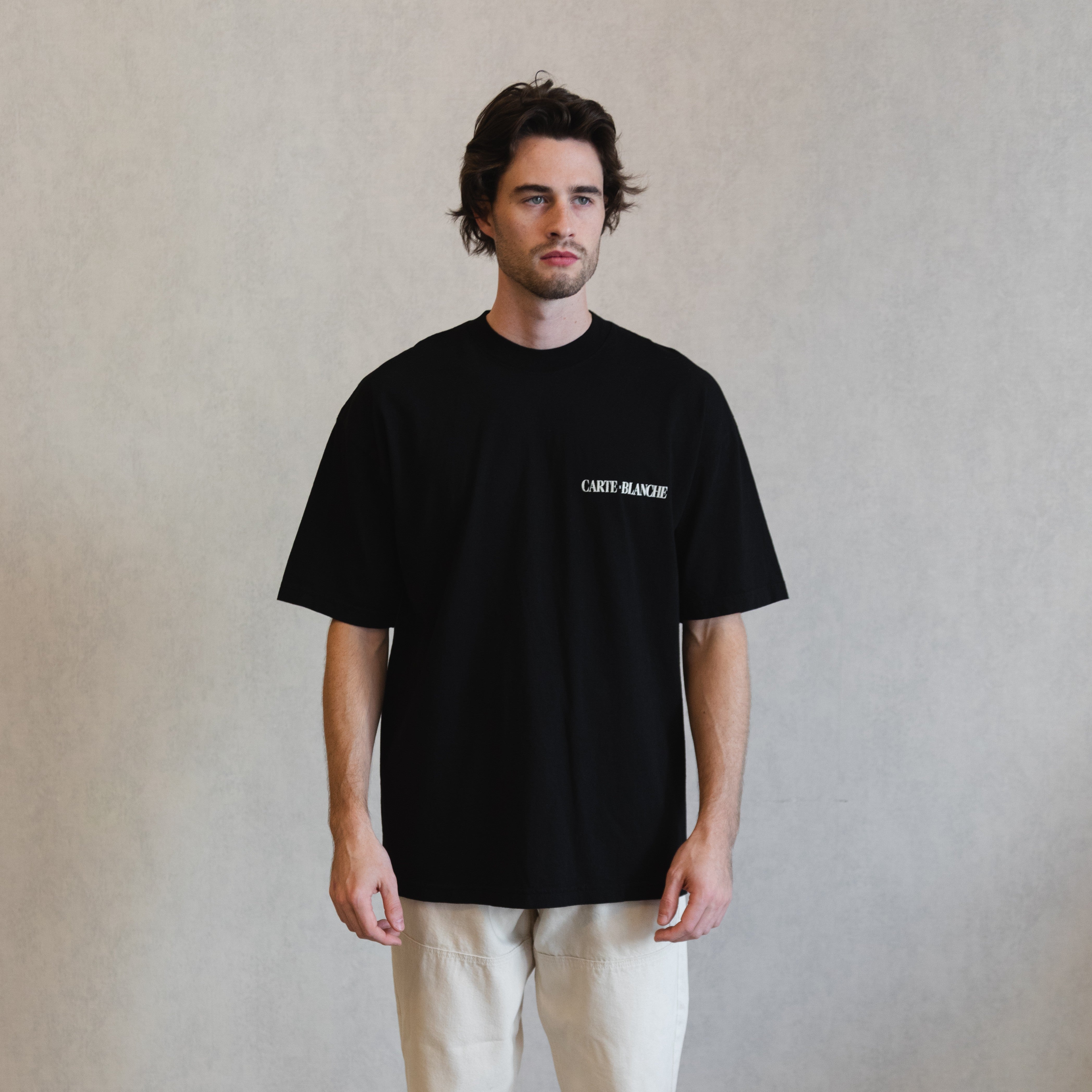 The Paid for Daily Logo Tee // Black