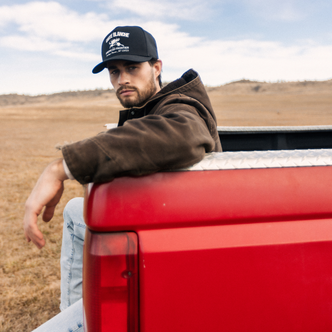 The American Frontier Snapback // Black