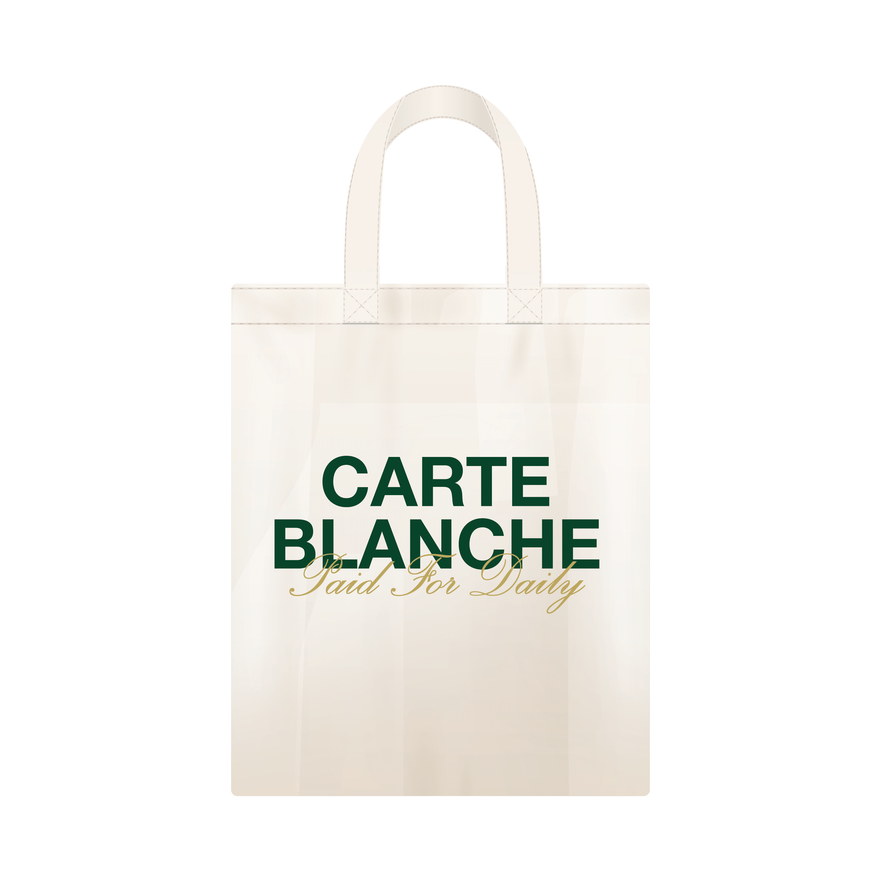 Carte Blanche Tote Bag