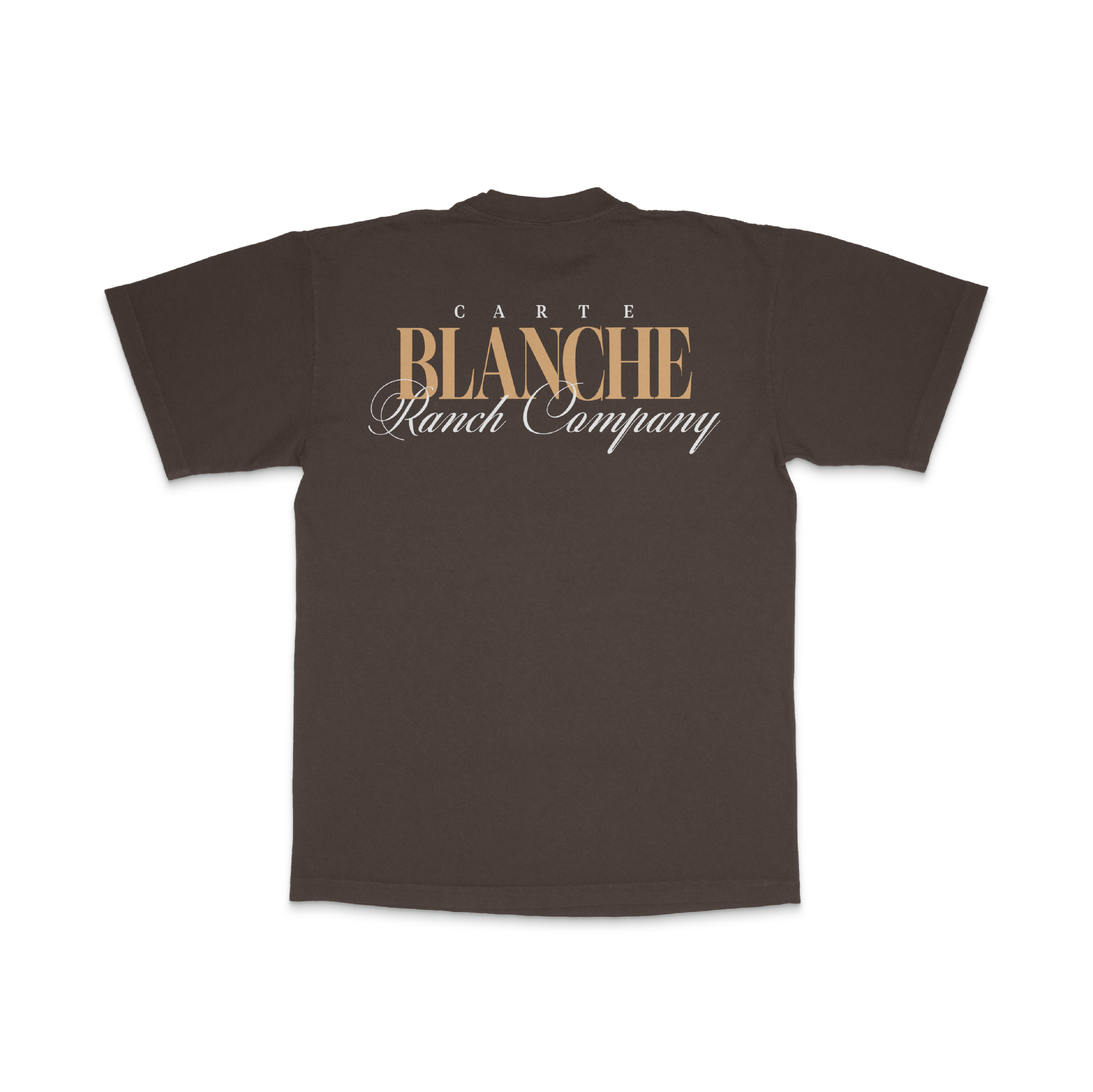 The Ranch Signature Tee // Chocolate