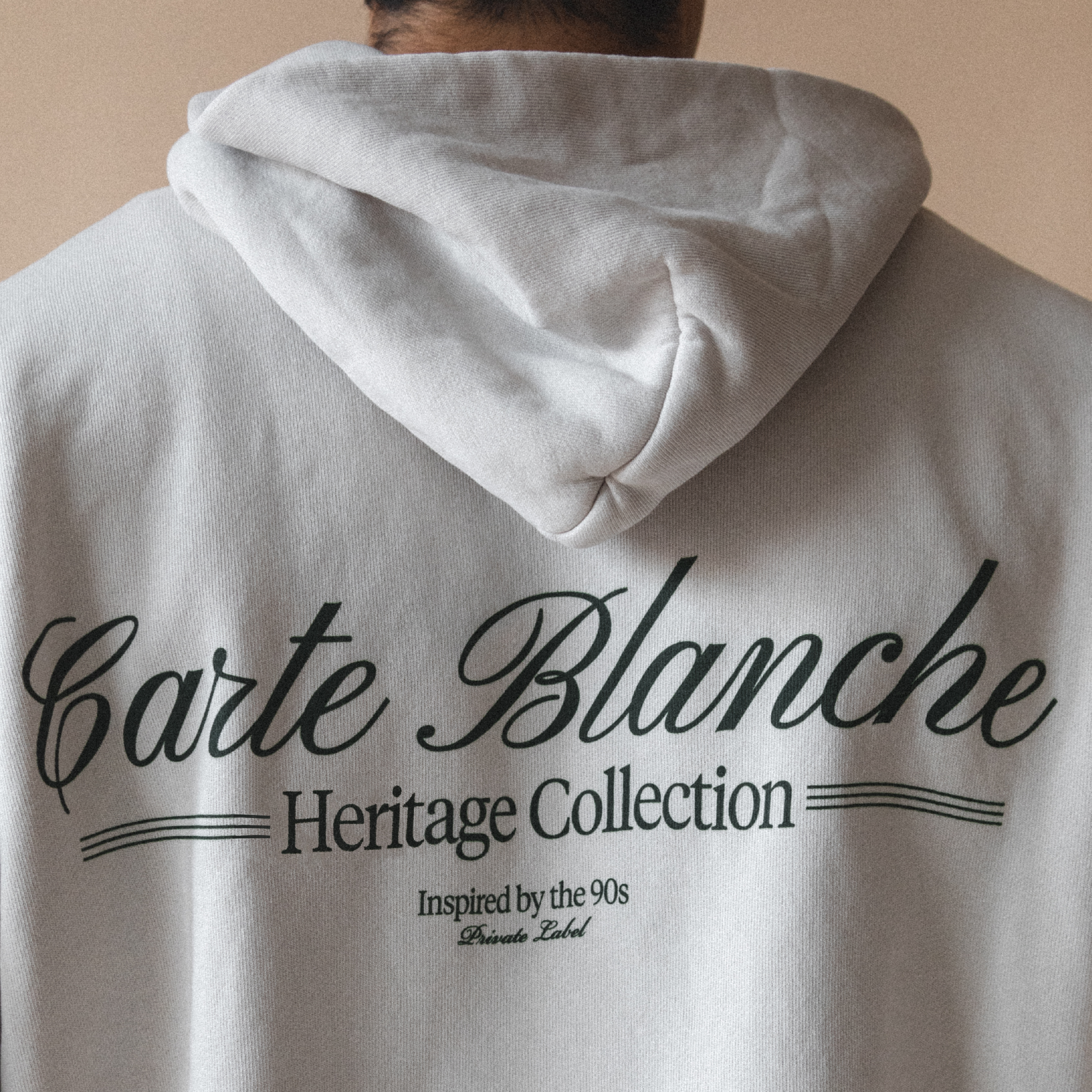 The Heritage Collection Hoodie // Cement