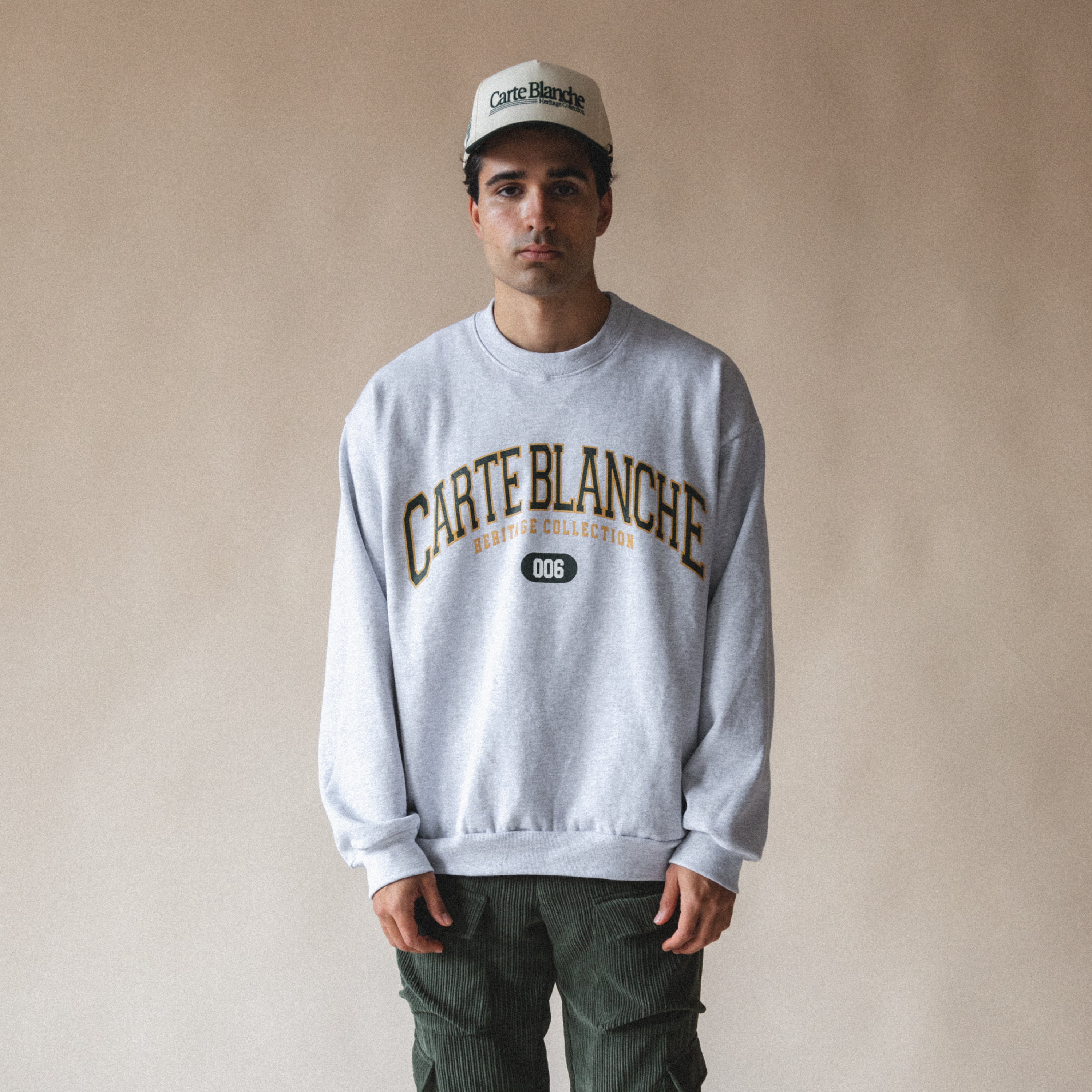 The Heritage Collection Crewneck // Ash