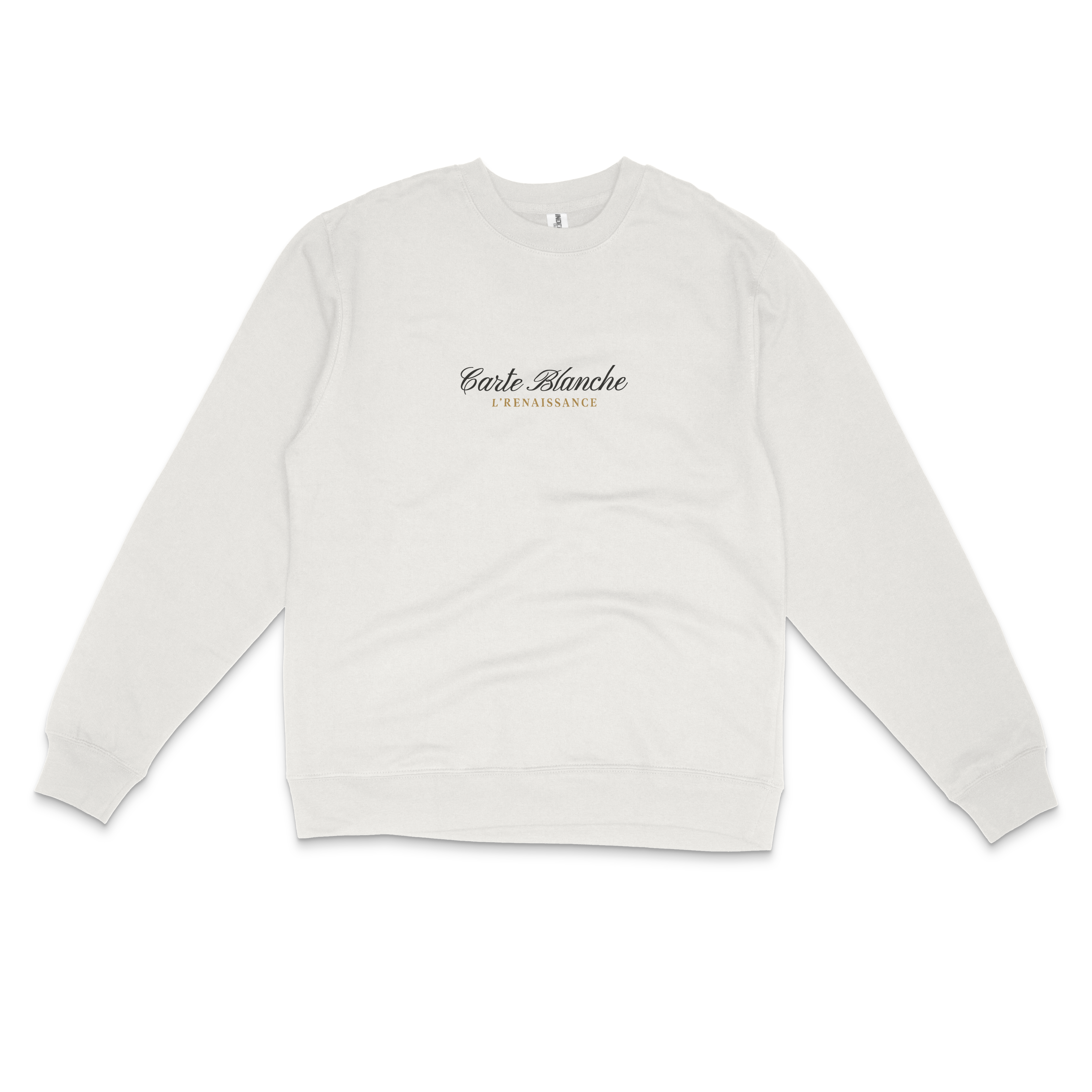 The Embroidered Renaissance Sweater | Bone