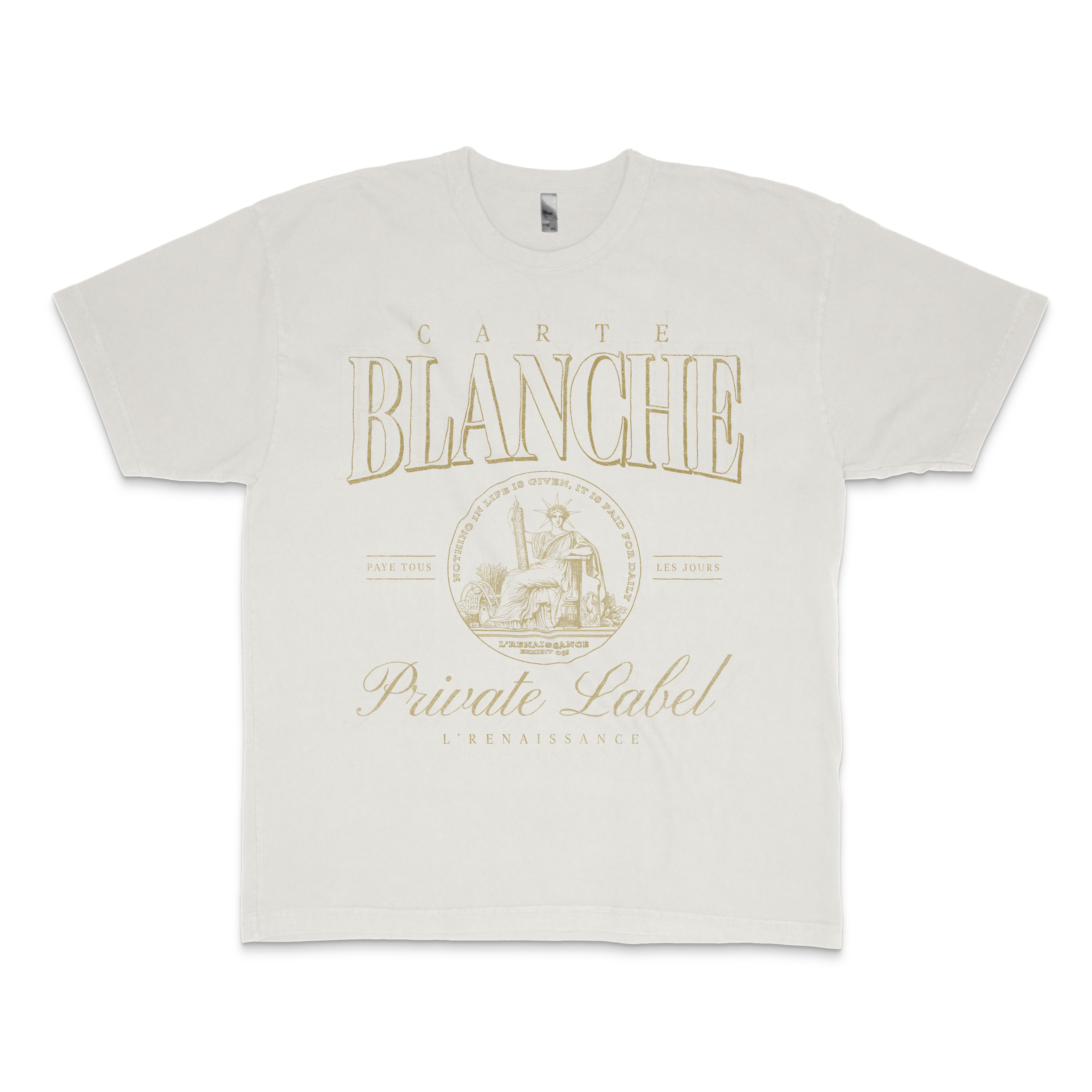 The Great Seal de France Tee | Cement